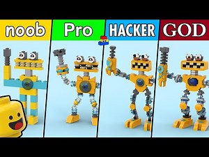 LEGO Wubbox: Noob, Pro, Hacker, and God Tutorials // My Singing Monsters