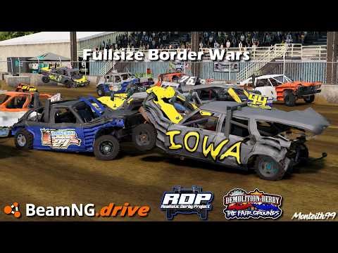 BeamNG Demolition Derby (Fullsize Border Wars)