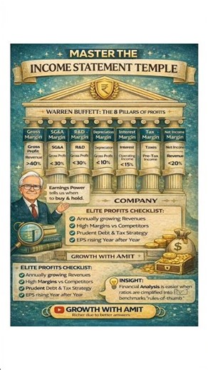 "Income Statement Explained Simply | Learn to Analyze Company Profits Like Experts"! #investing
