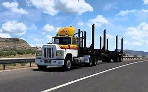 【YouTube】美卡mod_马克R系E6发动机声音|American Truck Simulator Mack E6 engine sound release