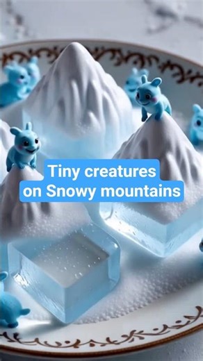 Tiny Creatures Having a Snow Day! ❄️🐾 (Cutest Winter Moments) #shorts #snow