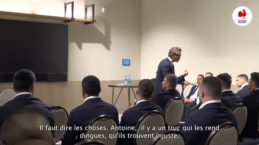 Le discours sublime de Fabien Galthié avant le match France - Nouvelle Zélande 😭 C'est tellement juste ! ❤️ Crédit vidéo France Rugby 🔥 | RUGBY Attitude
