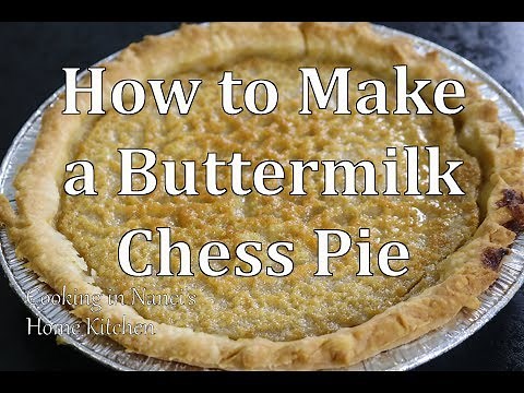 Buttermilk Chess Pie