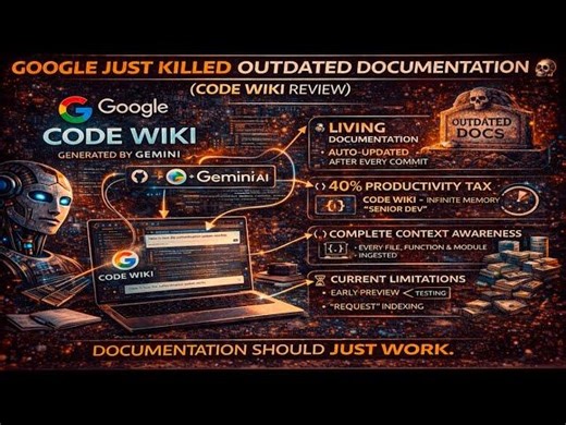 Google Code Wiki: AI-Powered Documentation for Legacy Projects | Revanth Reddy T posted on the topic | LinkedIn