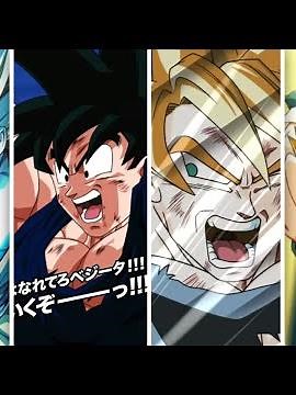 8TH ANNIVERSARY LR SSJ3 GOKU & SSJ2 VEGETA STANDBY SKILL & SUPER ATTACKS! (DBZ: Dokkan Battle)