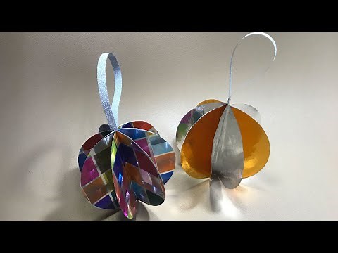 折り紙のミラーボール