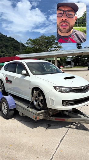 SUBARU STI pedido especial desde Japón al Lago de Yohoa
