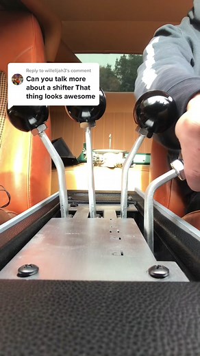 Replying to @willelijah3 Lighting Rod Shifter!!! #lighingrod #ford #fabrication #custom #customcar #car #ltd #shifter #hurst