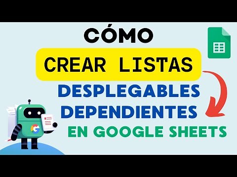 How to create drop-down lists - Dependent lists - Google Sheets