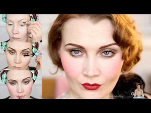 An Easy 1920s Makeup Look Tutorial for Flappers