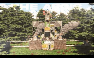 RUST腐蚀-适合三人小圆筒炮楼