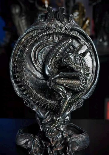 Alien Origin Totem Statue, 13.8in Tall, Resin Material, Sci Fi Collectible Model - Etsy Canada