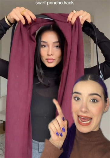 Bufanda y cinto: ¿Combinación extraña?