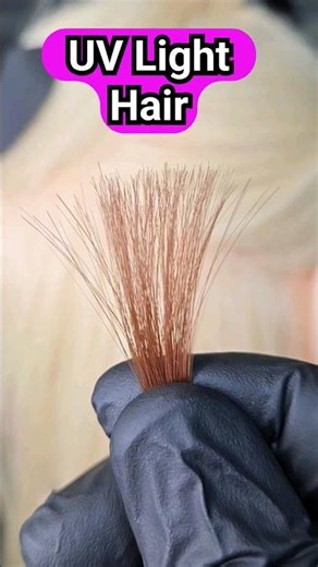 Detailed UV Light Hair Install Technique❤️