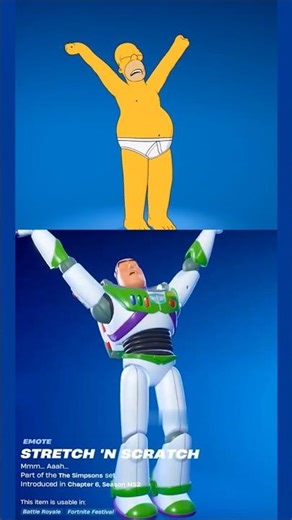 Fortnite BUZZ LIGHTYEAR Skin Doing Funny Laughing Emotes (TOY STORY Collab) 04