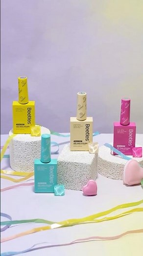 🌈Beetles Pastel Perfection - Hema-Free Gel Polish for Spring