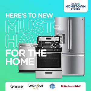 What’s on your list for home improvement this year? Sears Hometown Store has everything you need to update your appliances! Shop Now > http://spr.ly/6187JA8qb | Sears Hometown Stores
