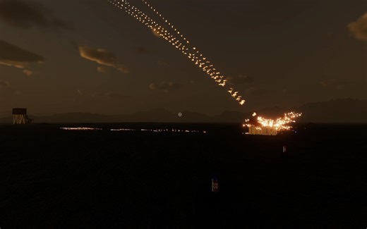 【Pyroworks】将烟花火炮排成炮兵阵地发射