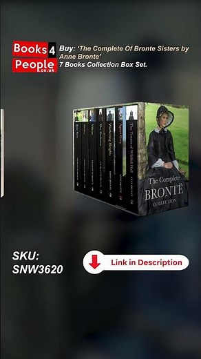 The Bronte Sisters Complete 7 Books Collection Box Set by Anne Bronte.