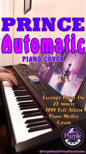 Prince "Automatic" 🤖 Piano Cover 🎹