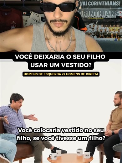 VOCÊ DEIXARIA O SEU FILHO USAR UM VESTIDO? 😱 HOMENS PROGRESSISTAS vs HOMENS CONSERVADORES na ZONA NEUTRA - CANAL SPECTRUM #fyppppppppppppppppppppppp#fyp#debate#pais#mae#pai#masculinidade#criacao#educacao#escola#homeschool#filho#filhos#homem#mulher#paidemenina#maedemenina#paidemenino#maedemenino#politica#direitaconservadora#capitalismo#comunismo#brasil#feminismo#react#reaction#nikolasferreira