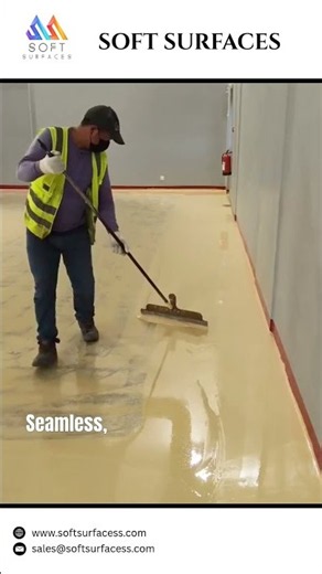 Behind the Scenes — Almarai PU Sports Flooring Installation