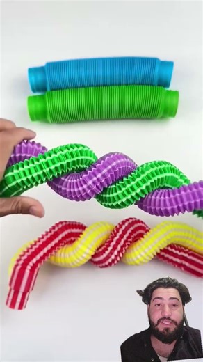 Creating Style Relaxing ASMR SoundPOP-TUBE#diy#satisfyingvideos#relaxing#oddasmr#poptubesounds