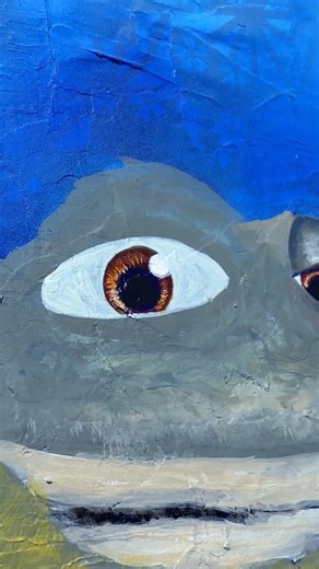 Painting Eyes 🎨🎨🎨 #shorts #art