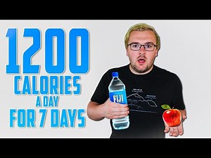 Eating 1200 CALORIES A Day For 7 Days And This Is What Happened