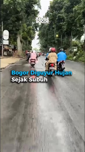 Radar Bogor on Instagram: "Sejumlah wilayah di Kota Bogor diguyur hujan sejak subuh pada Kamis (18/12/2025). Prakiraan cuaca menunjukkan hujan akan melanda wilayah Kota dan Kabupaten Bogor hingga Sabtu (20/12/2025). Wilayah mana saja yang sudah hujan? Video: Aziz | Radar Bogor #radarbogor #bacaradarbogor #lebihdarisekedarkoran"
