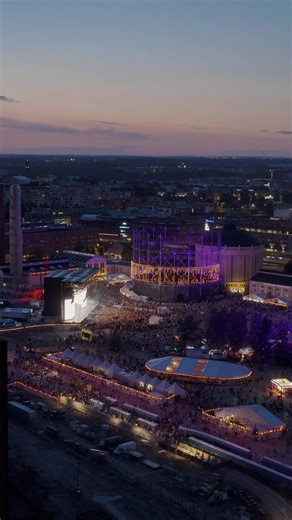 Step into Flow’s Front Yard 🔥 The exciting program for this iconic venue will be revealed soon! 📽️ KopterCam #flowfestival #festival #helsinki