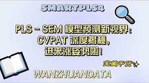 PLS-SM模型预测新视界：CVPAT深度渴测，进来涨姿势啦！