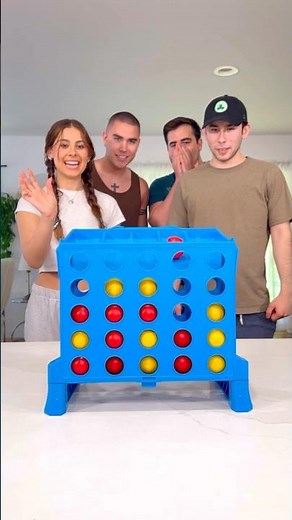 Ping Pong Connect 4 Challenge😂