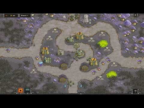 Kingdom Rush (Fungal Forest) - Iron Challenge - Veteran Difficulty (No Hero)