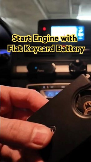 Start Your Renault Car's Engine with Flat Keycard Battery NO PROBLEM!