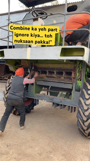 Combine Machine ka Powerful Kaam 😱 | Real Farming Action #shorts