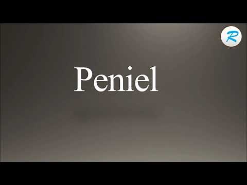 How to pronounce Peniel