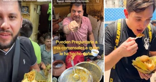 Vendedor de comida callejera en la India defiende su producto tras incidente con turistas mexicanos