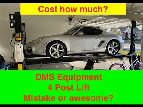 #DMS #Equipment 4 #Post #Lift in my #Garage...#Cost how much? #PORSCHE