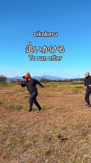 Japanese Verbs: Running, Chasing, Escaping