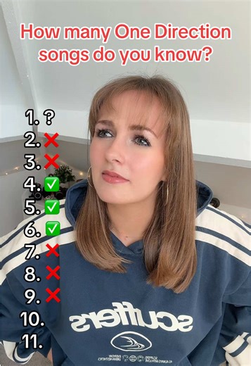 One Direction Song Knowledge Quiz