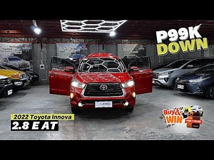 2022 Toyota Innova 2.8 E AT Video Demo