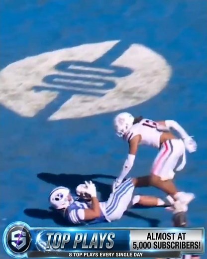CFB Top Plays (pt 279): BYU INSANE Double Pass TD vs Arizona #cfb #highlights #topplays