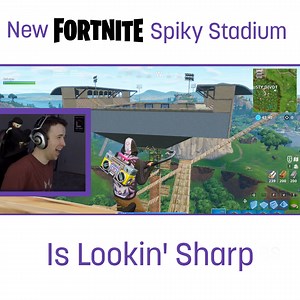 One part playground. One part massive death trap. DrLupo, TimTheTatman, cloakzy and IamTrevorMay put Fortnite's Spiky Stadium through its paces. | Twitch