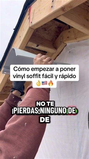 Soffit installation #soffit #installation #vinylsiding