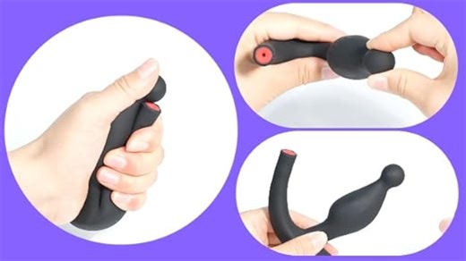 Silikon Aufblasbare Analplug mit Pumpe Dilatation Butt Perle für Massage Prostata Vaginal inflatable Plug für Frauen