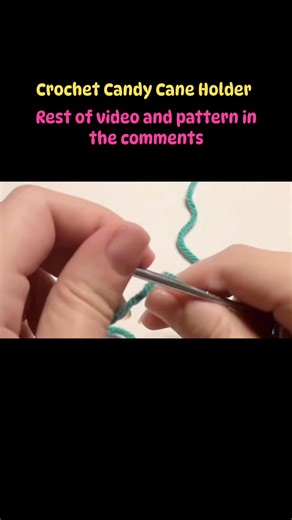213 reactions · 40 shares | Whipping up this cute crochet candy cane to add a little handmade magic to the holidays! Find the full video and pattern in the comments!#CrochetCandyCane #HolidayCrafts #CrochetReels #HandmadeHoliday | Crochet Jewel Patterns | Facebook