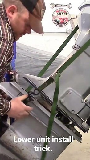 Lower Unit Install The Easy Way!
