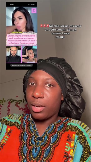 Laura Lempika s'exprime sur l'arrivée d'un demi-frère