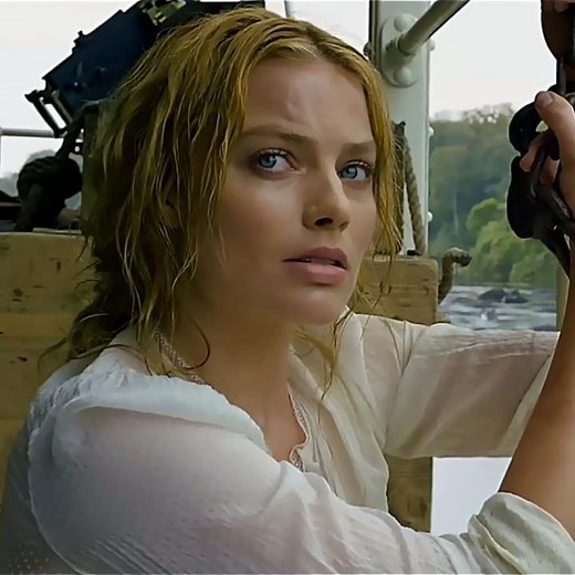 Margot Robbie Escapes and Meets Gorillas 😱 The Legend of Tarzan (Epic Scene) 🔥 #shorts #movie #film